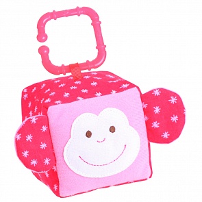 Игрушка кубик «Обезьянка» из серии Зоомякиши (Фокс – мякиши, 258 МЯКИШИsim)